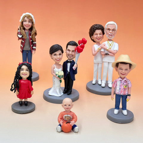 DOMEDOLL - Custom Bobbleheads, Bobblehead Gift for Her, Make Your Own Bobblehead