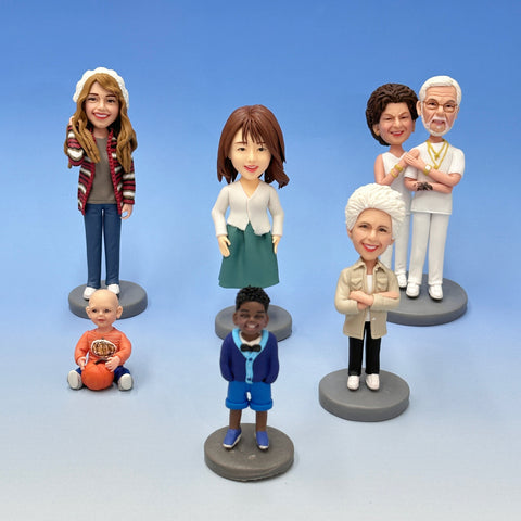 DOMEDOLL - Custom Bobbleheads for Wedding, Best Bobblehead Gift, Bobblehead Gift for Couple