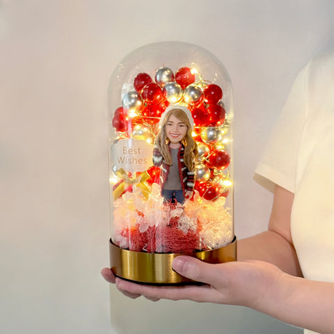 Eternal Series - Balloon Arch, Custom Bobbleheads, Unique Birthday Gift, Anniversary Gift, Valentine Gift