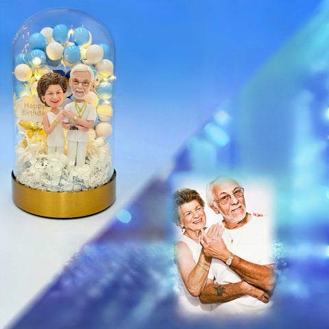 DOMEDOLL - Custom Bobbleheads for Wedding, Best Bobblehead Gift, Bobblehead Gift for Couple