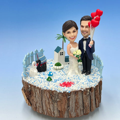 DOMEDOLL - Lover, Custom Wedding Gift, Custom Anniversary Gift